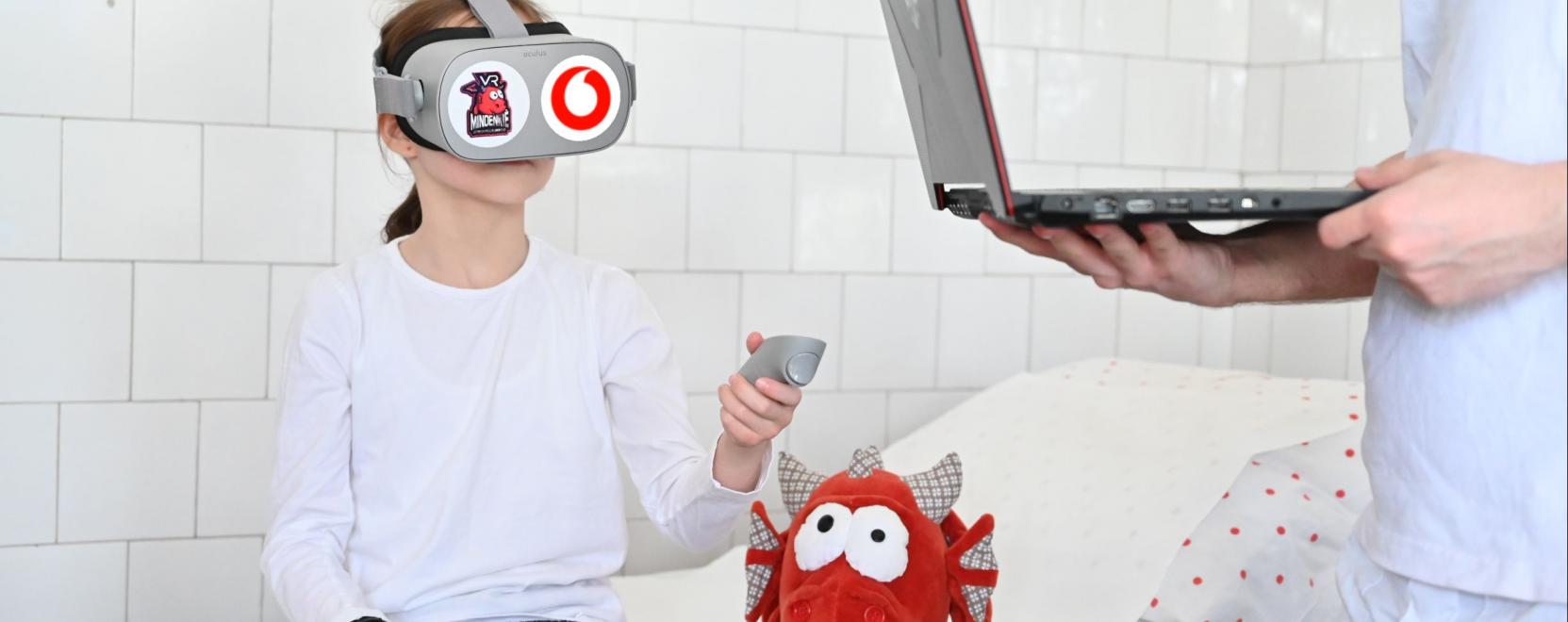 Mostantól a VR is segít a Bethesda Gyermekkórházban