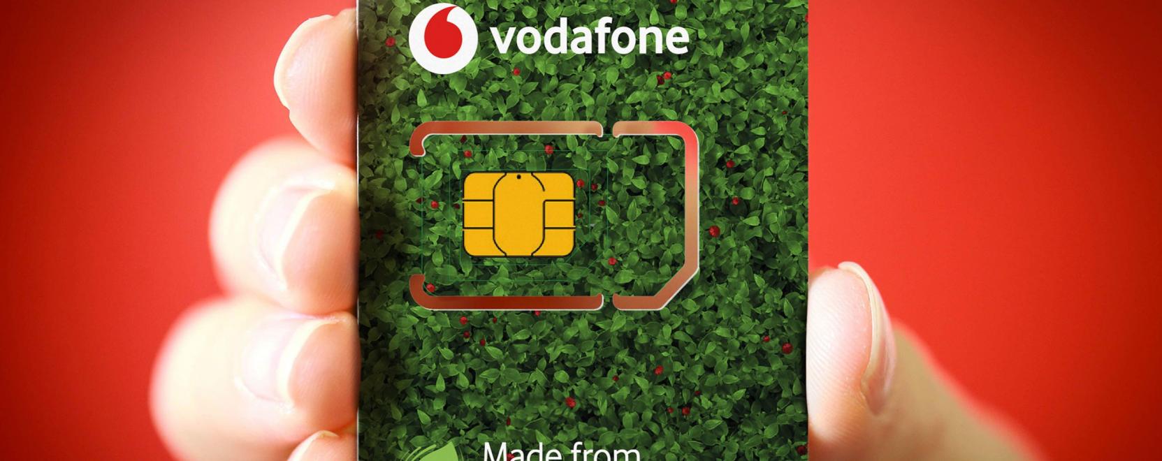 Újabb környezettudatos SIM-kártyát vezet be a Vodafone