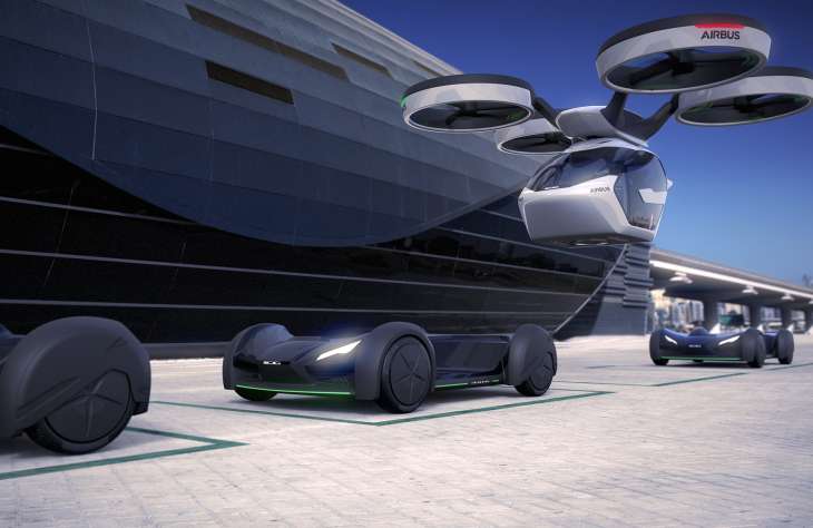 A drón és az autó találkozása – Önvezető utazás földön és levegőben