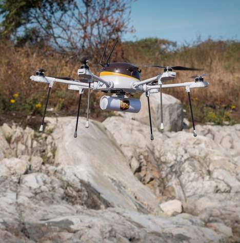 Sürgős szállítmányok: drónokat tesztel a UPS